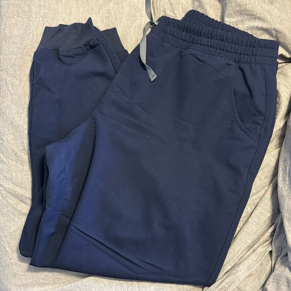 Figs XXL Navy High Waisted Zamora scrub pants